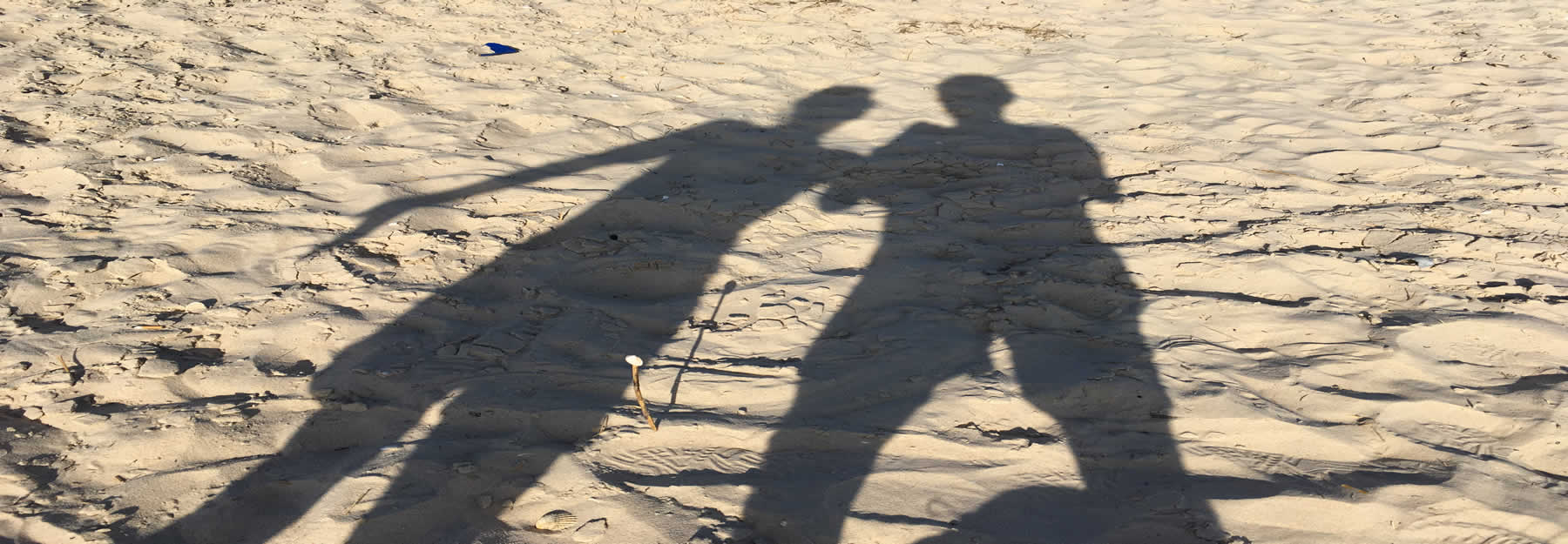 Scheidungsrituale im Sand